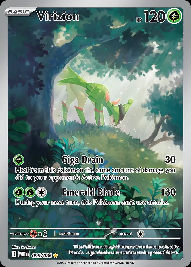 White Flare Virizion #95